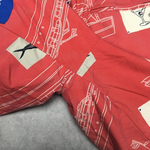 Columbia PFG‎ Mens Swim Trunks size Large Pink Shorts Inner Briefs Pockets Omni - Picture 7 of 12